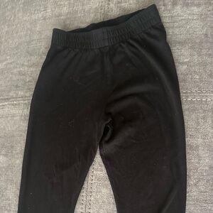 Black joggers with Tapered Design and Elastic Cuffs